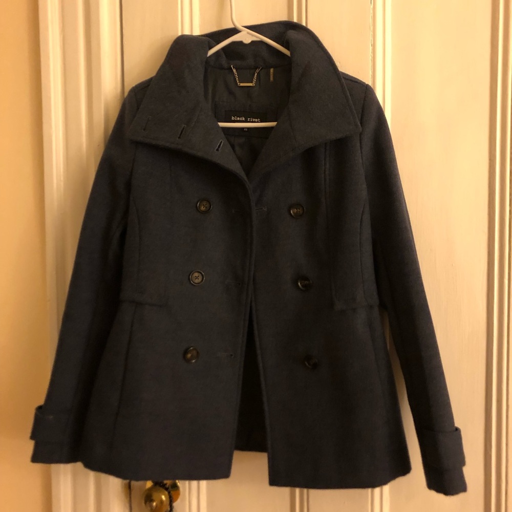Black Rivet Women Jacket Coat